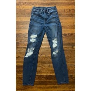 American Eagle Ripped Skinny Jeans